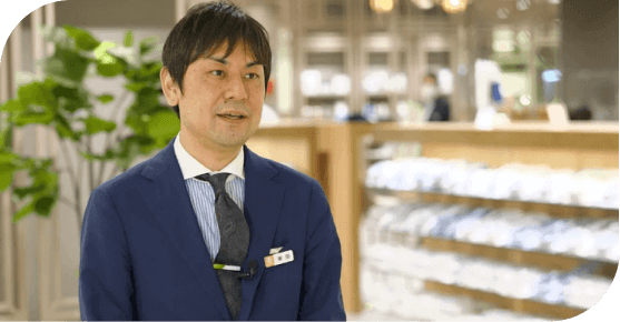 Mr. Hiroki Kurumada, Leasing Division Merchandiser at Sogo & Seibu Co.